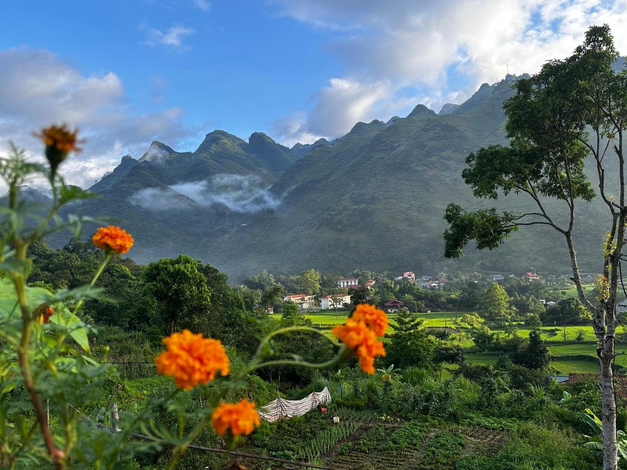 Du Gia Cozy Homestay & Tours Lang Cac Ngoại thất bức ảnh
